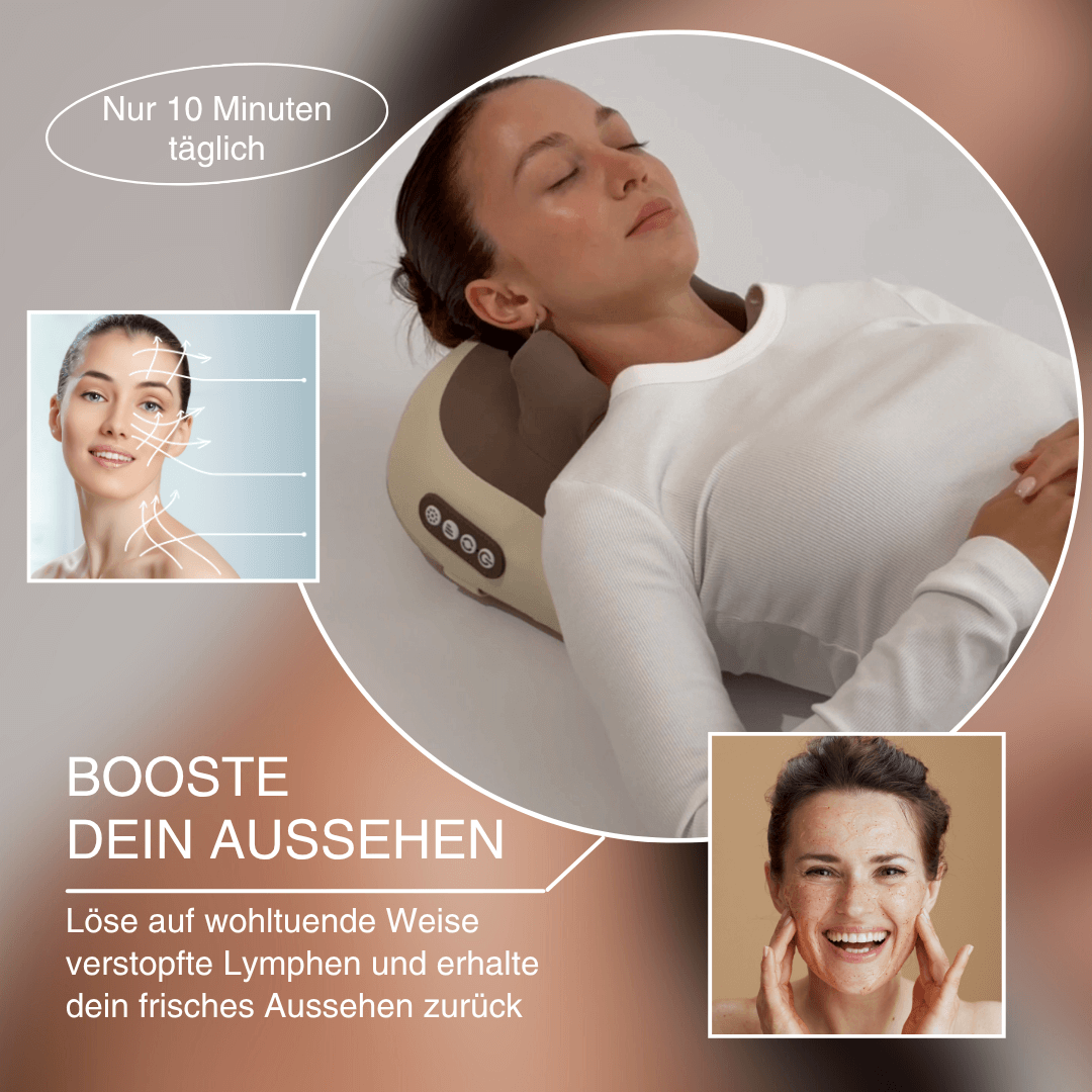 Lympure™- Innovatives Massagekissen für ein strahlendes Aussehen